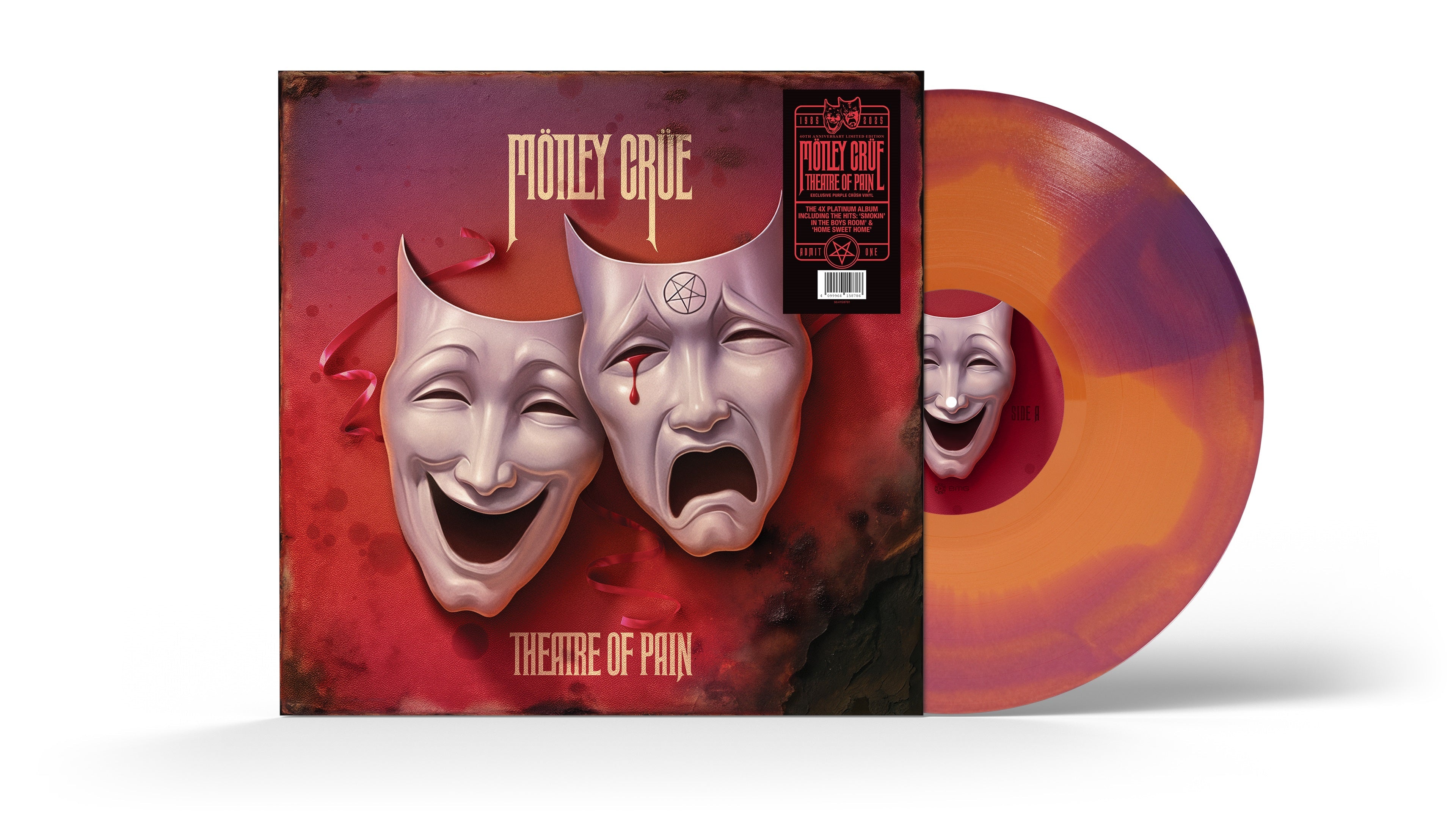 Motley Crue - Theatre Of Pain (Indie Exclusive) (40Th Anniversary Purple Crush Vinyl) (Vinyl)