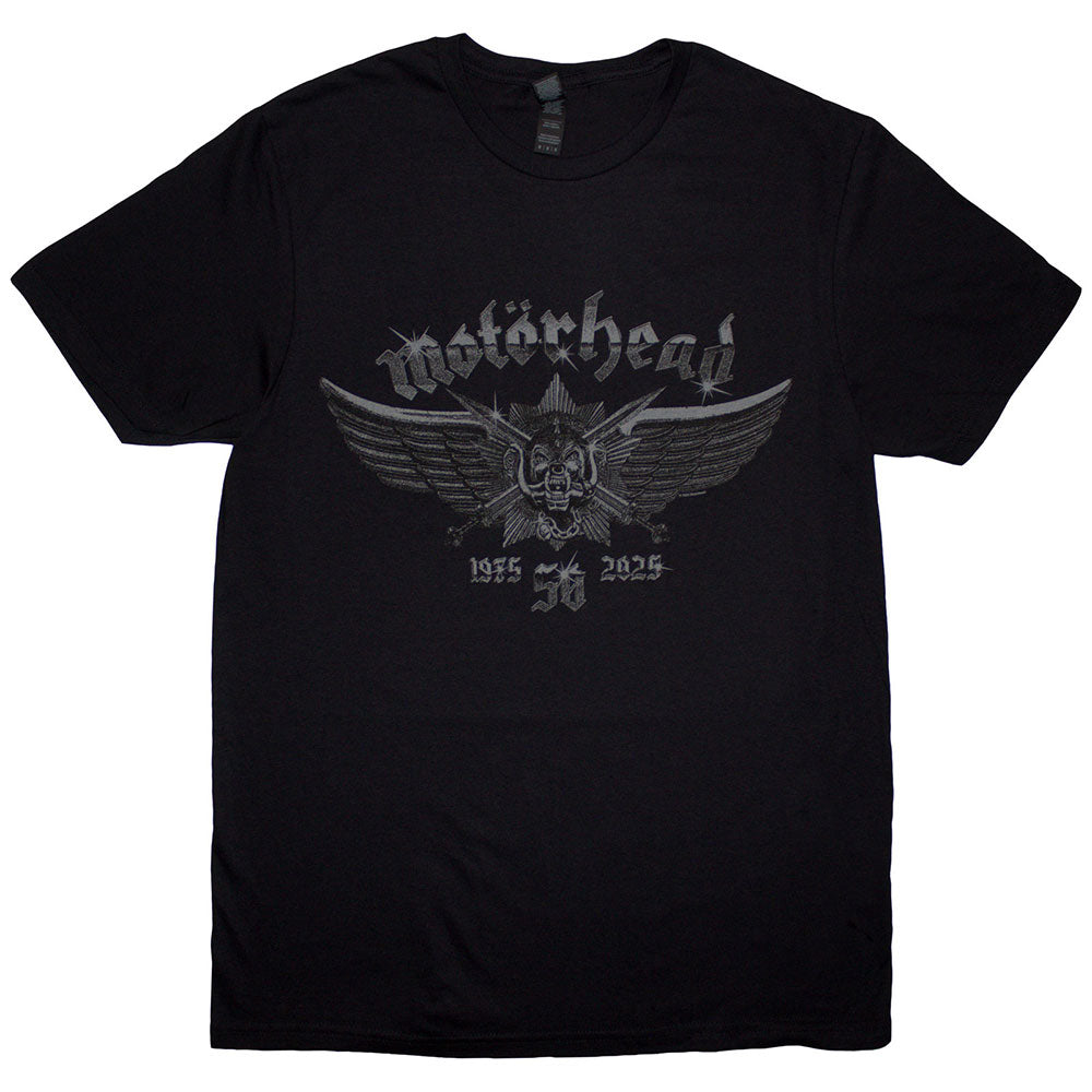 Motörhead - 50 Years Wings Badge Black