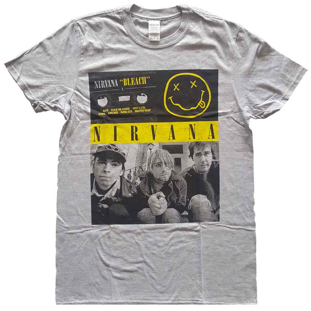 Nirvana - Bleach Cassettes Grey
