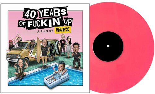 NOFX - 40 Years of Fuckin' Up (Original Soundtrack) (Pink Vinyl)