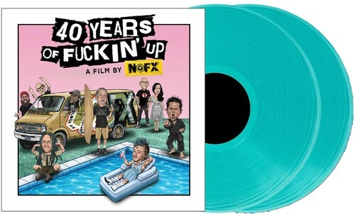 NOFX - 40 Years of Fuckin' Up (Original Soundtrack) (Vinyl Voice Edition) (Turquoise Vinyl) (2 LP)