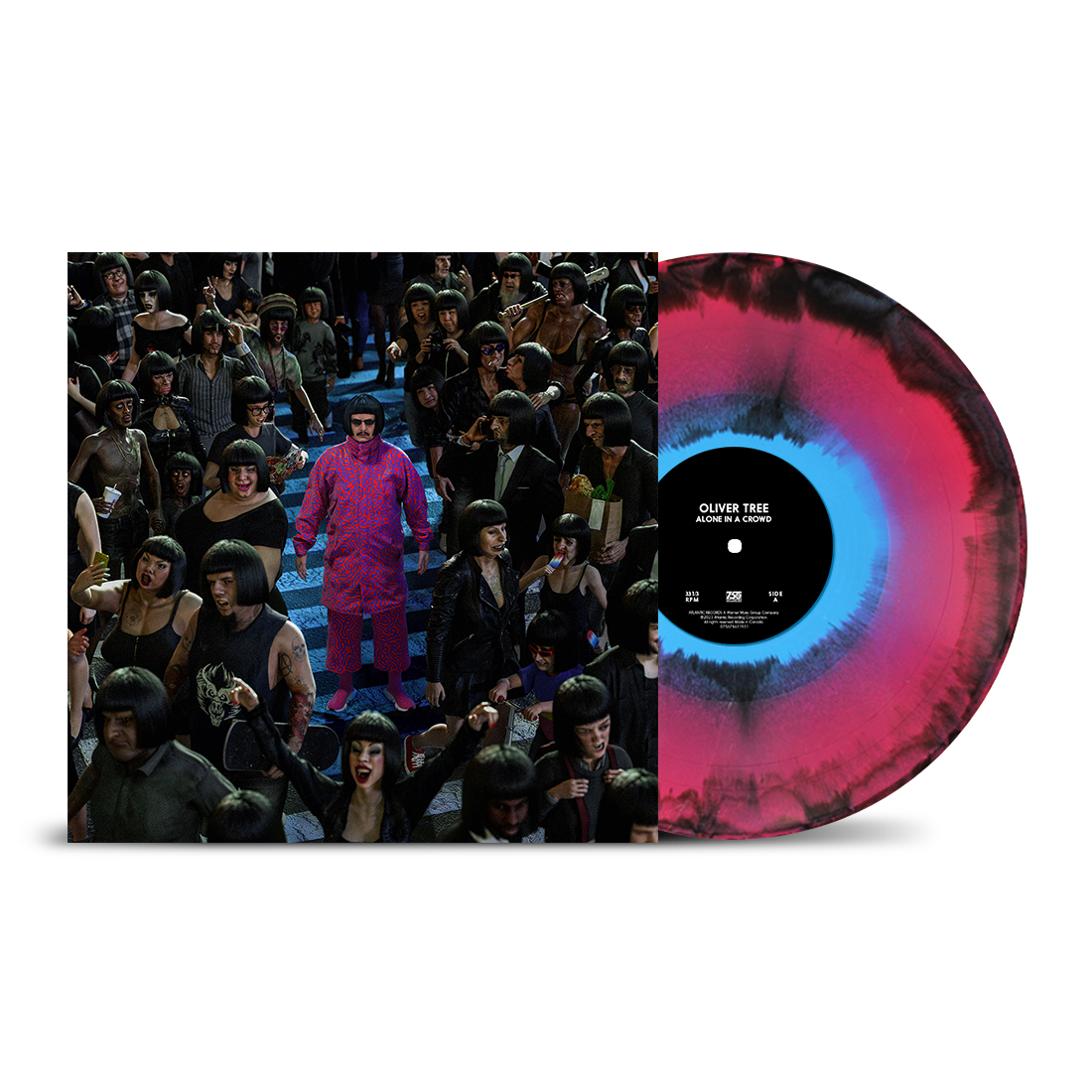 Order Oliver Tree - Alone In A Crowd (Apple, Blue Jay & Black Vinyl)