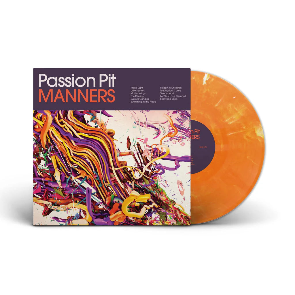 Order Passion Pit - Manners (15th Anniversary) (Indie Exclusive Orange Marble Vinyl)