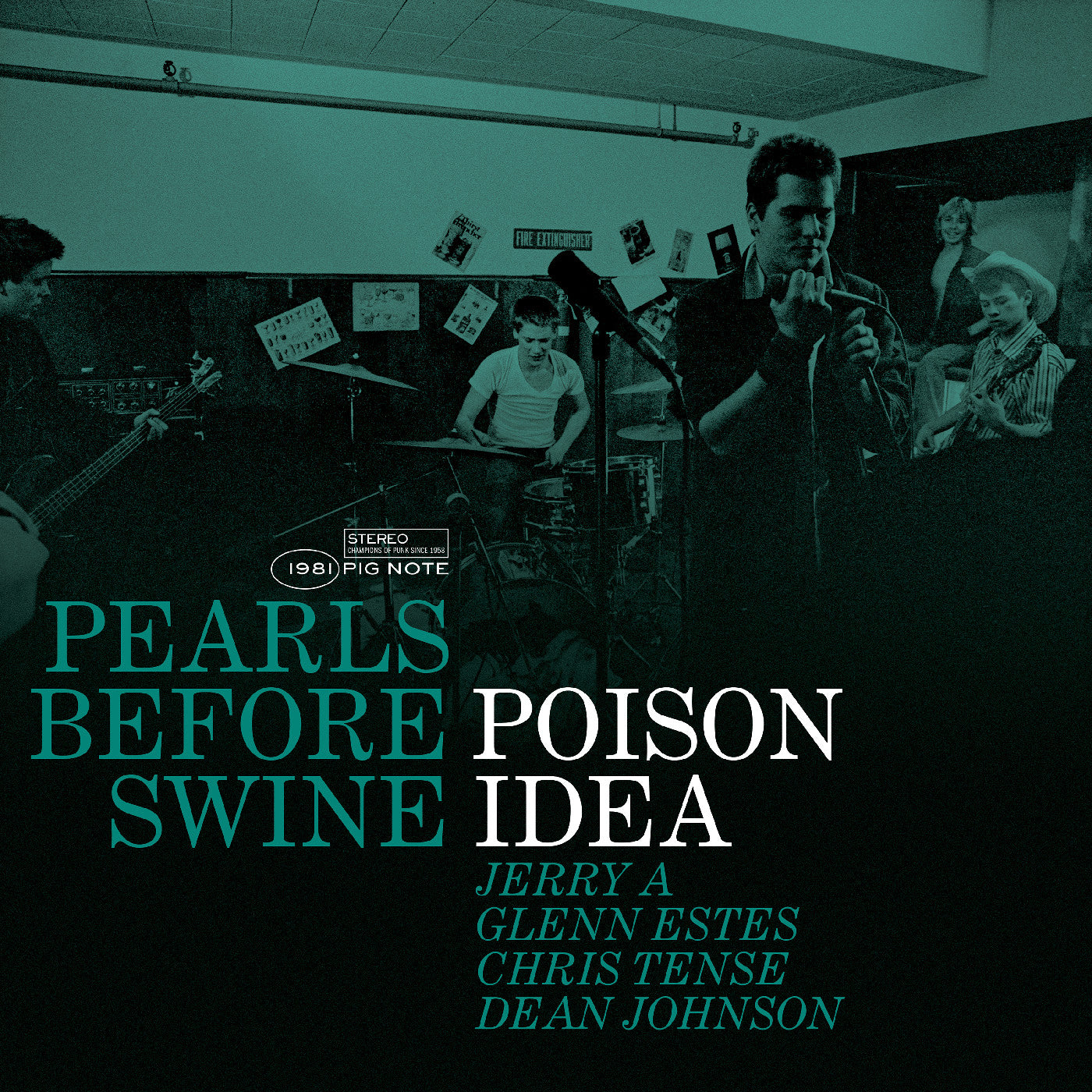 Poison Idea - Pearls Before Swine: The Early Years Volume 2 (Green Vinyl)