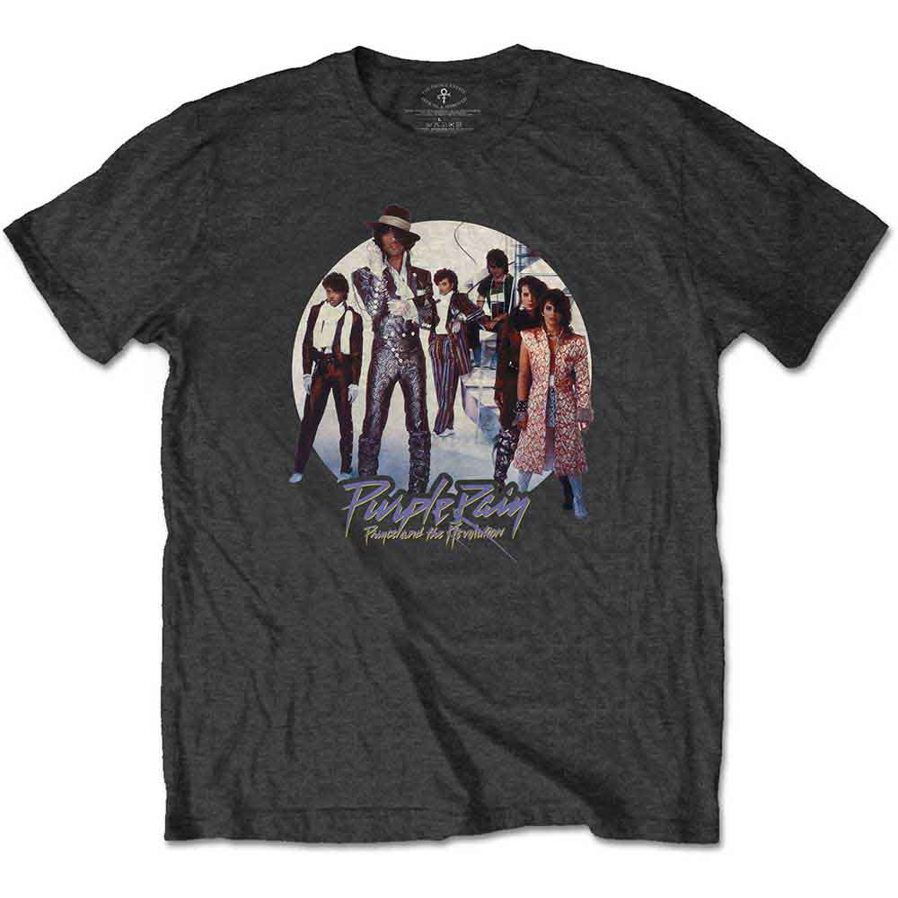 Prince - Purple Rain Circle Grey