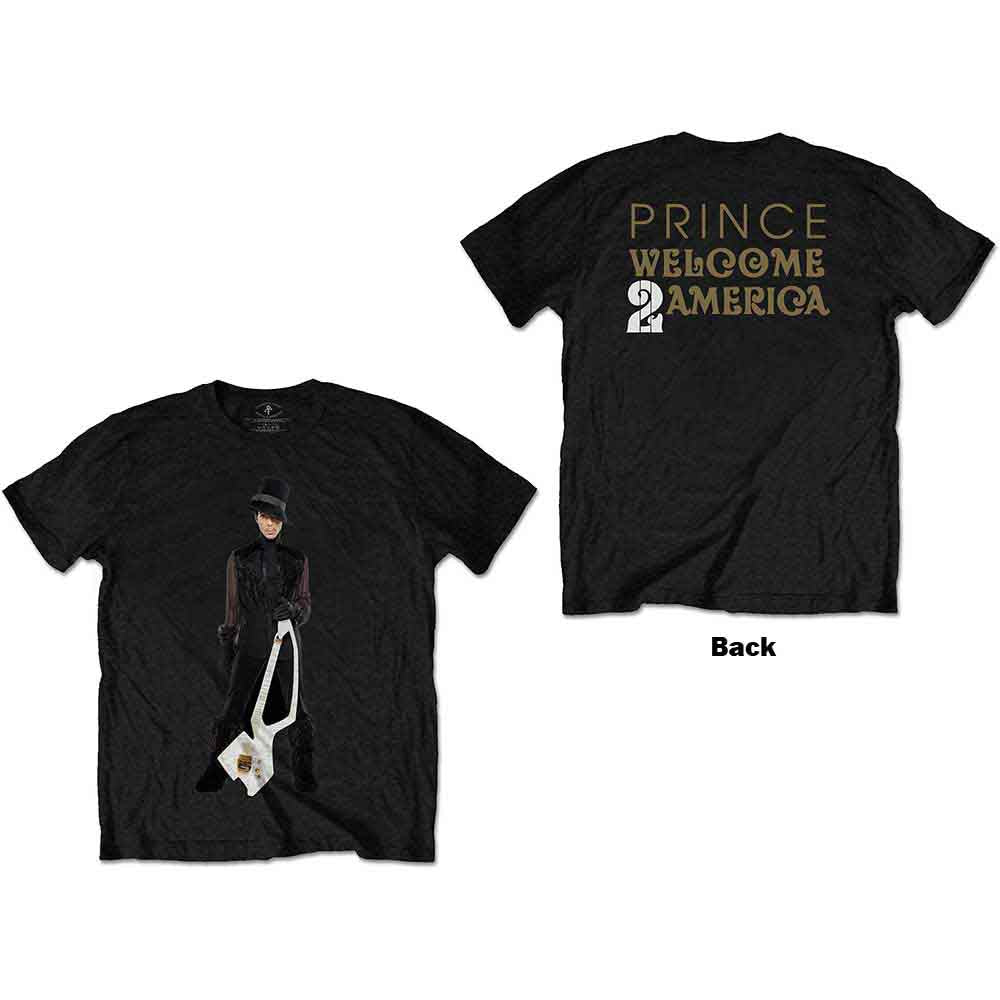 Prince - W2A White Guitar Black