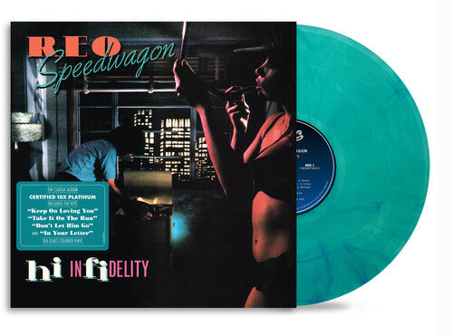 Order REO Speedwagon - Hi Infidelity (Remastered, Sea Glass Vinyl)