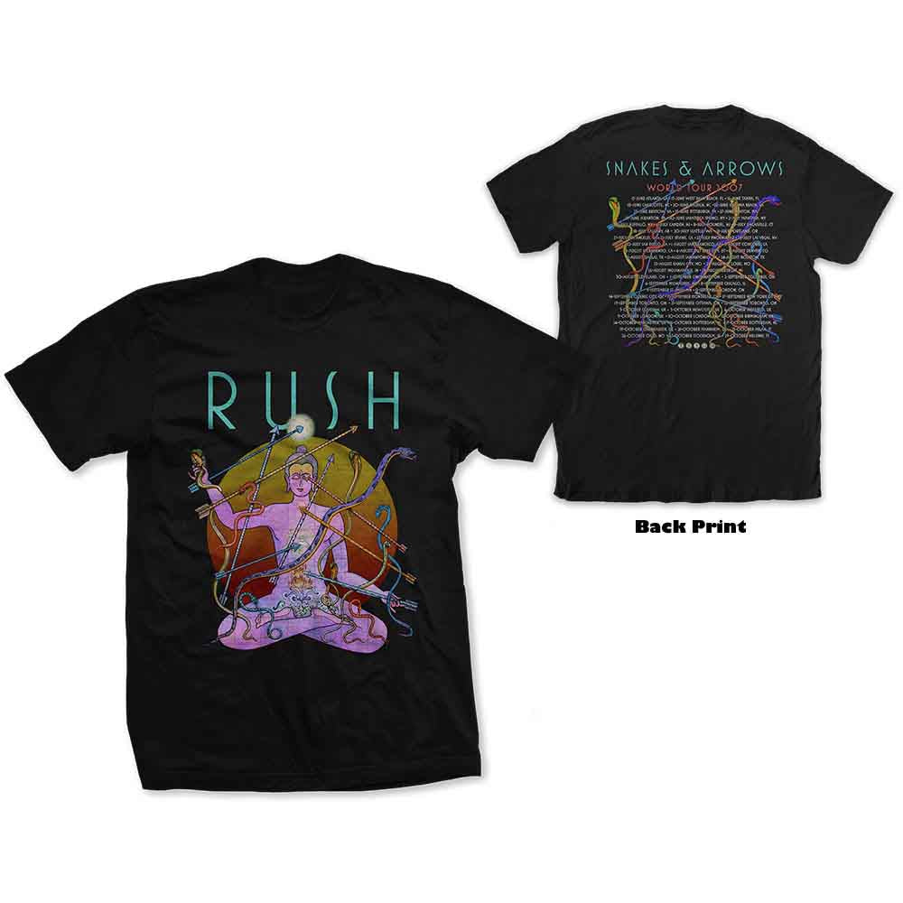 Rush - Snakes & Arrows Tour 2007 Black