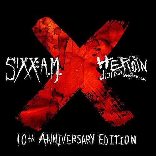 Order Sixx:A.M. - The Heroin Diaries Soundtrack: 10th Anniversary Edition (2xLP Red & Black Marbled Vinyl)