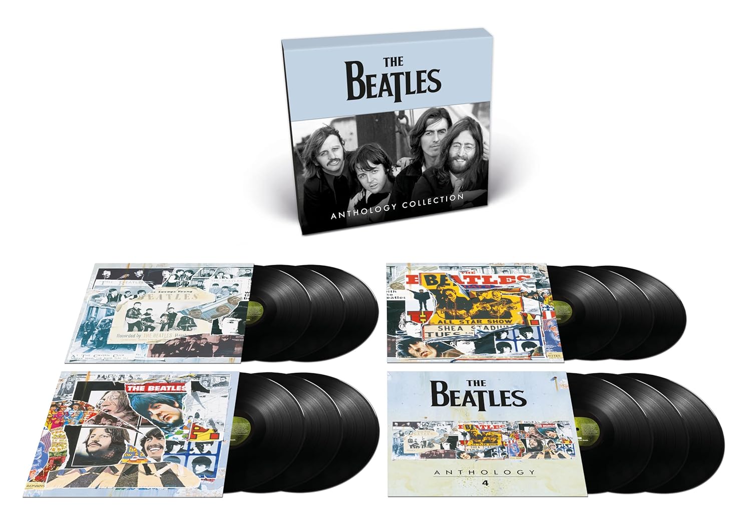 The Beatles - Anthology Collection (2025 Edition) (Boxed Set, Bonus Tracks, 180 Gram Vinyl, Remastered, Remixes) (12 Lp's)