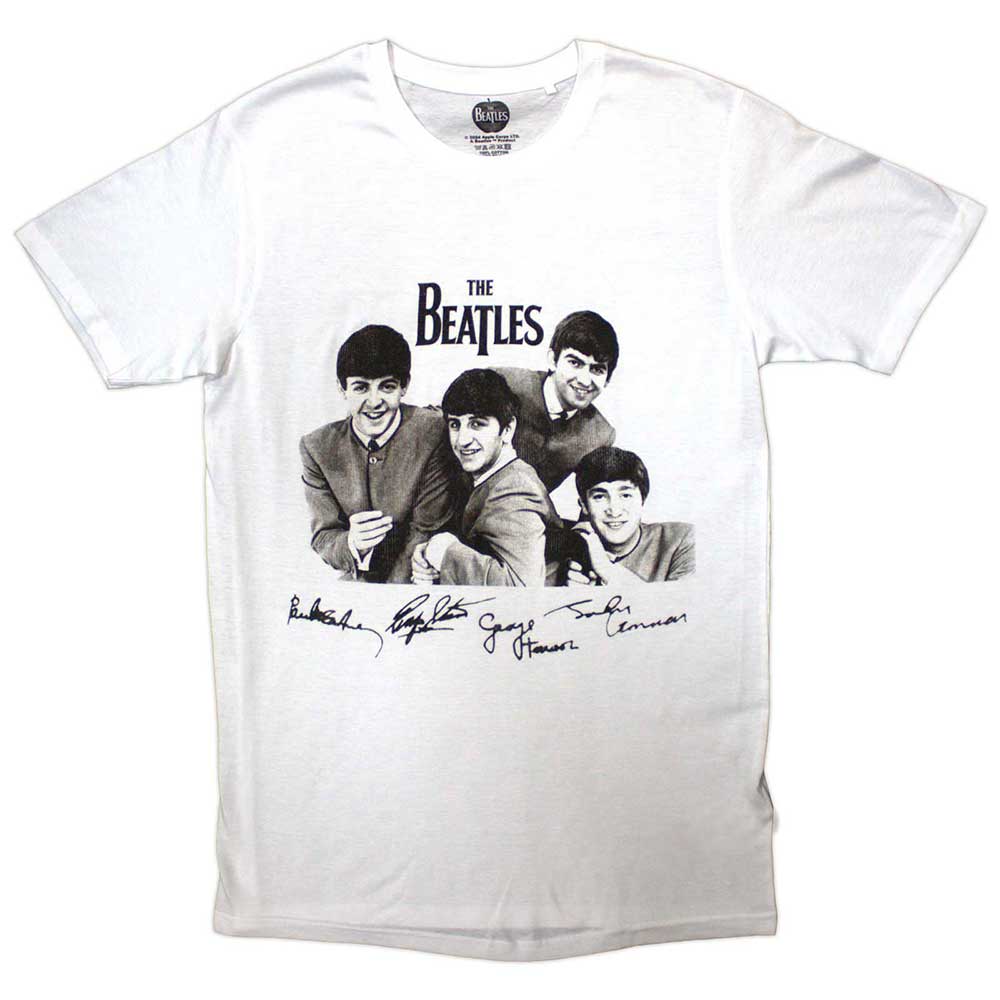 The Beatles - Mop Tops & Signatures White