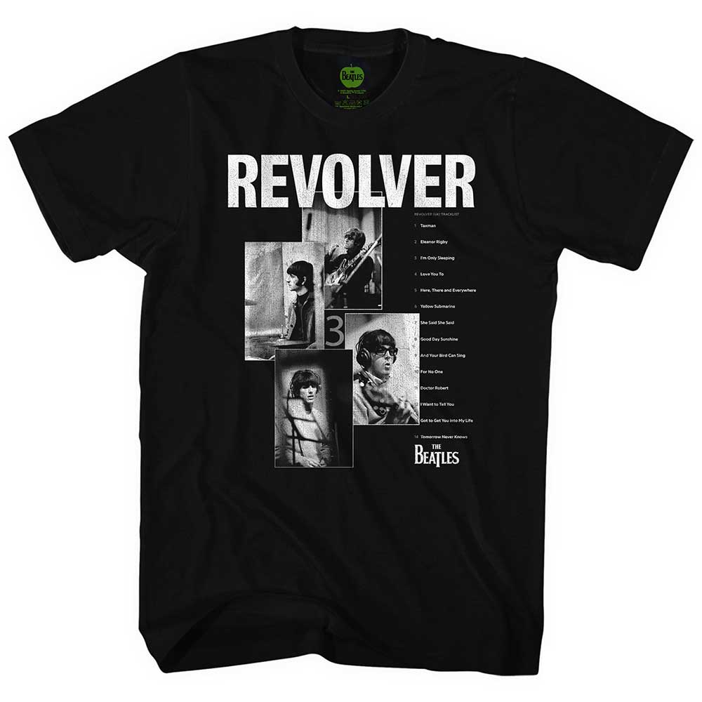 The Beatles - Revolver Tracklist Black