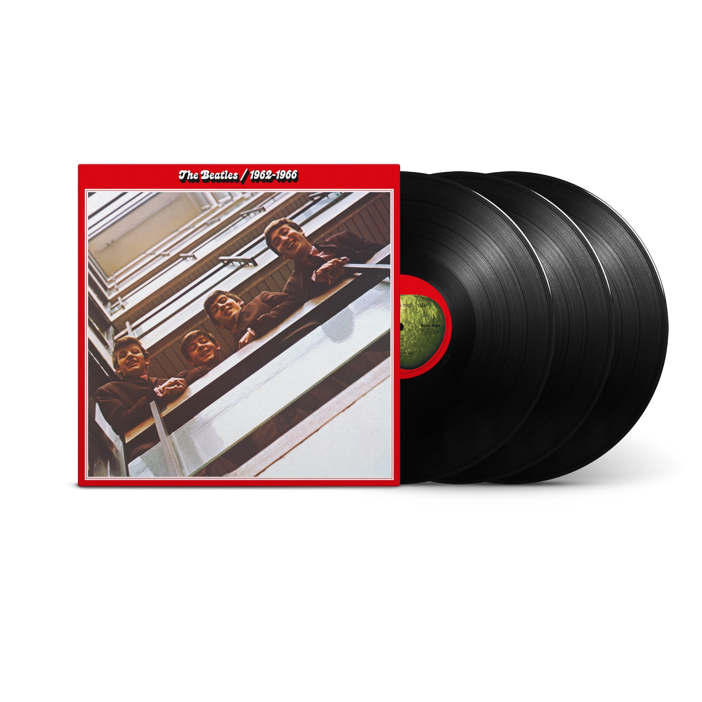 The Beatles - The Beatles 1962-1966 (The Red Album) (Half Speed Mastered, 180 Gram Vinyl, Booklet, Gatefold LP Jacket) (3 Lp's)