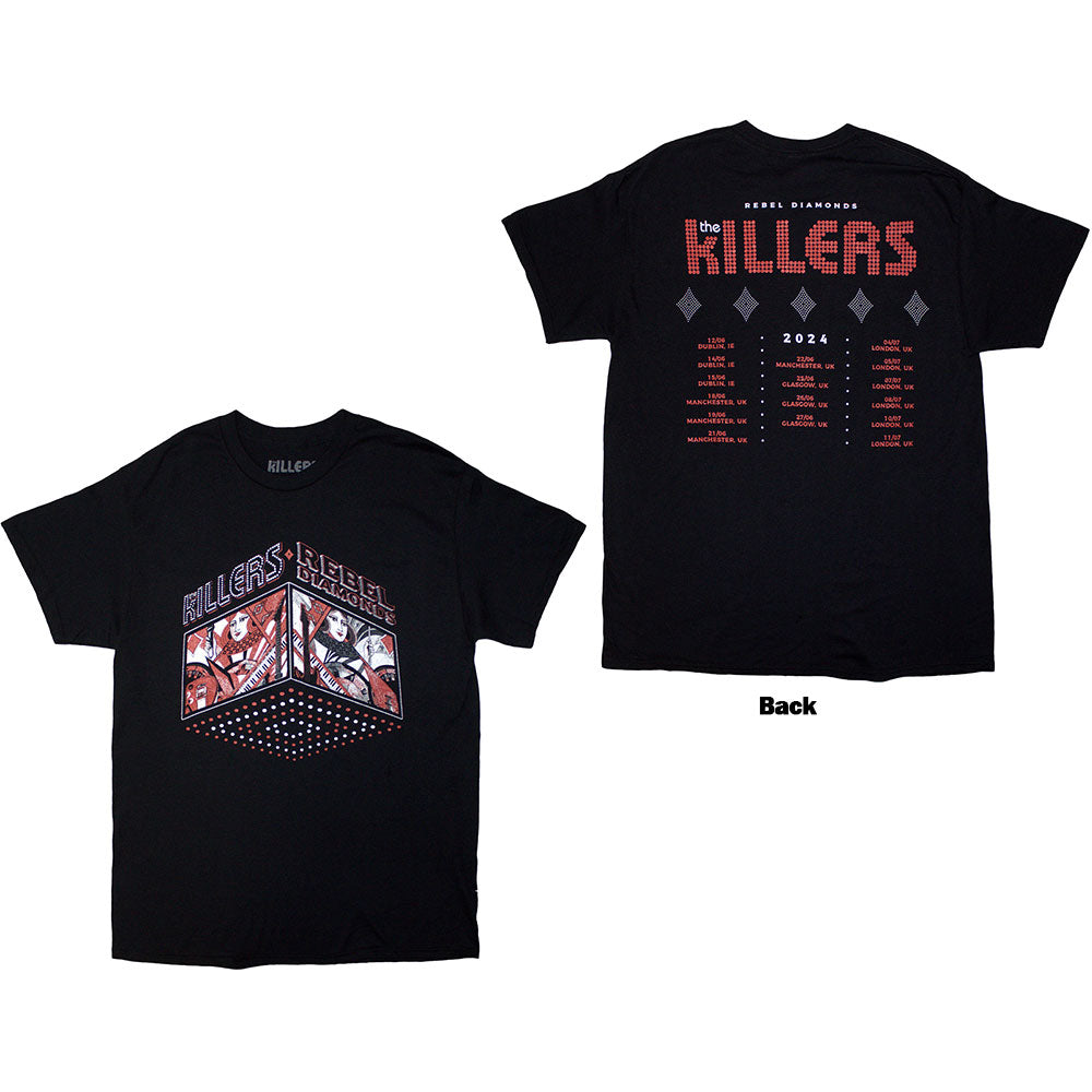The Killers - Tour '24 Rebel Diamonds Black