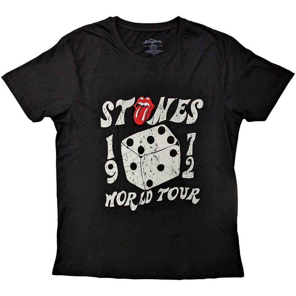 The Rolling Stones - Dice Tour '72 Black