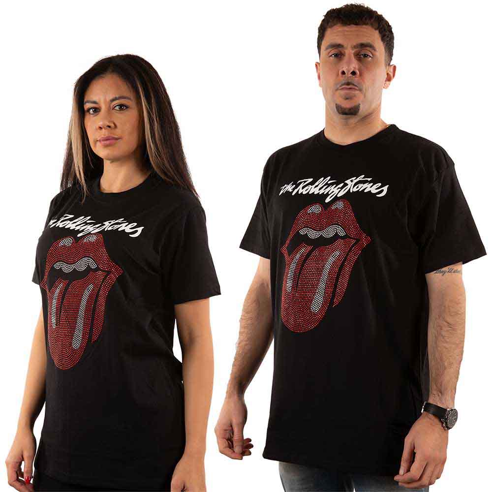 The Rolling Stones - Logo & Tongue Black