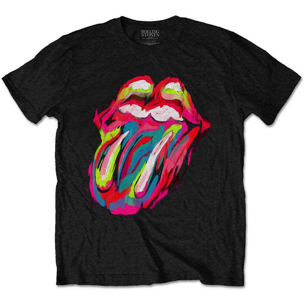 The Rolling Stones - Sixty Brushstroke Tongue Black