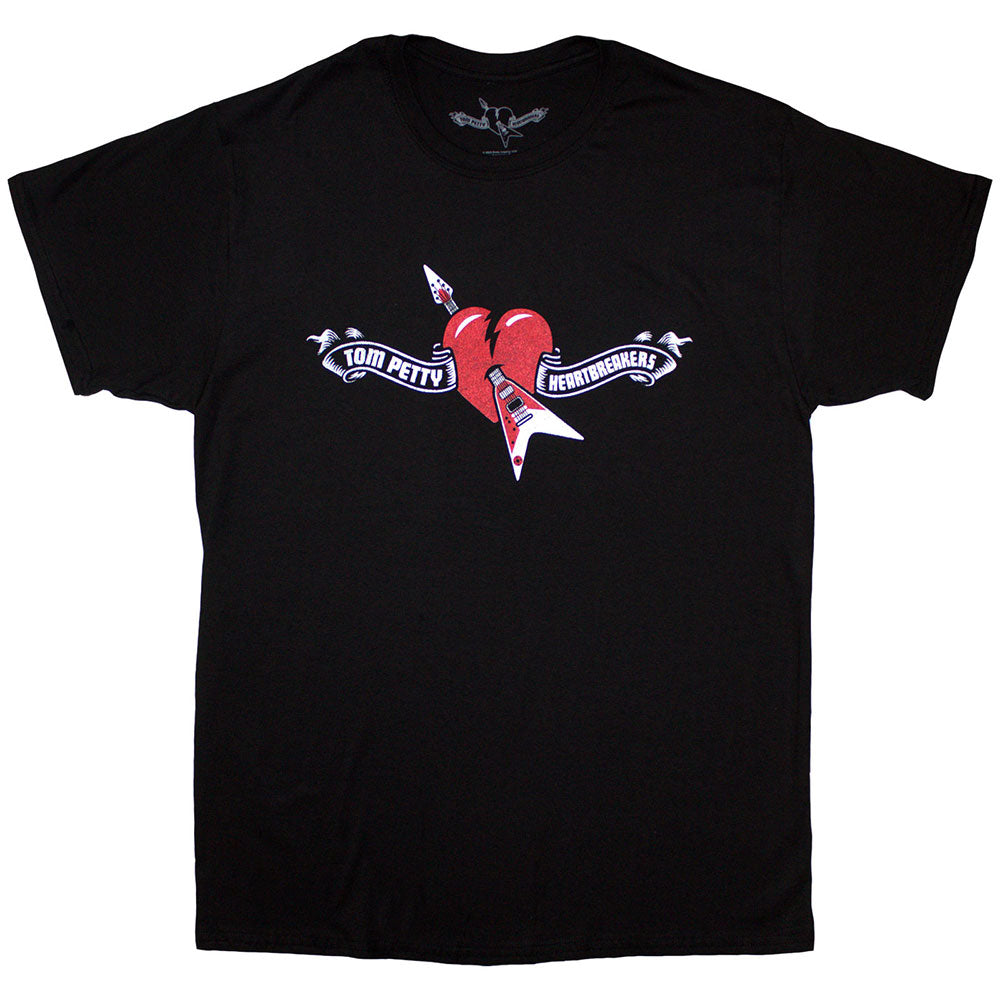 Tom Petty & The Heartbreakers - Heart Logo Black