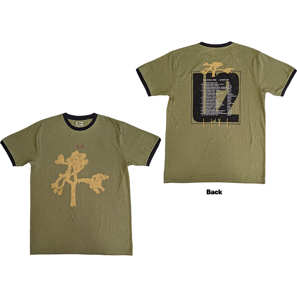 U2 - Joshua Tree Europe 1987. (T-Shirt)