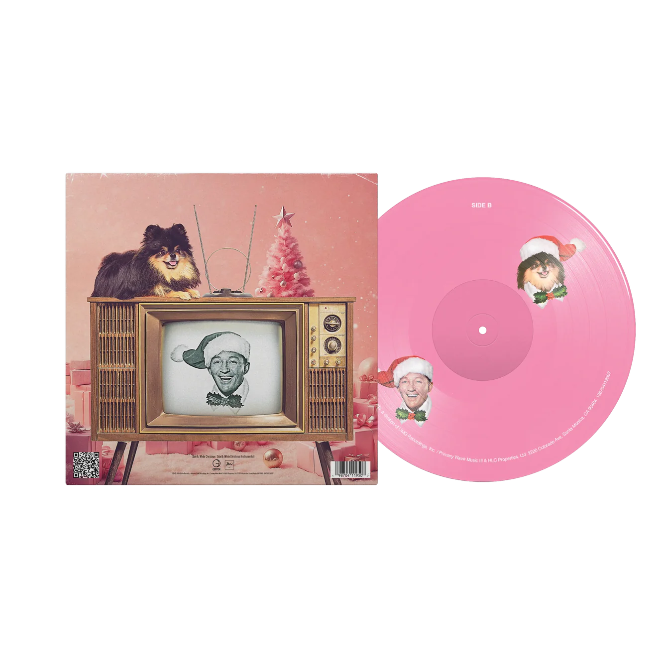 Order V x Bing Crosby - White Christmas (Limited Edition 12" Hot Pink Vinyl Picture Disc)