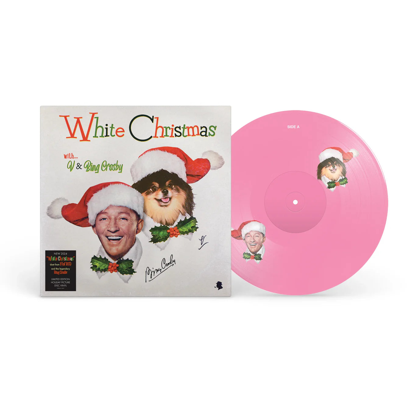 Order V x Bing Crosby - White Christmas (Limited Edition 12" Hot Pink Vinyl Picture Disc)