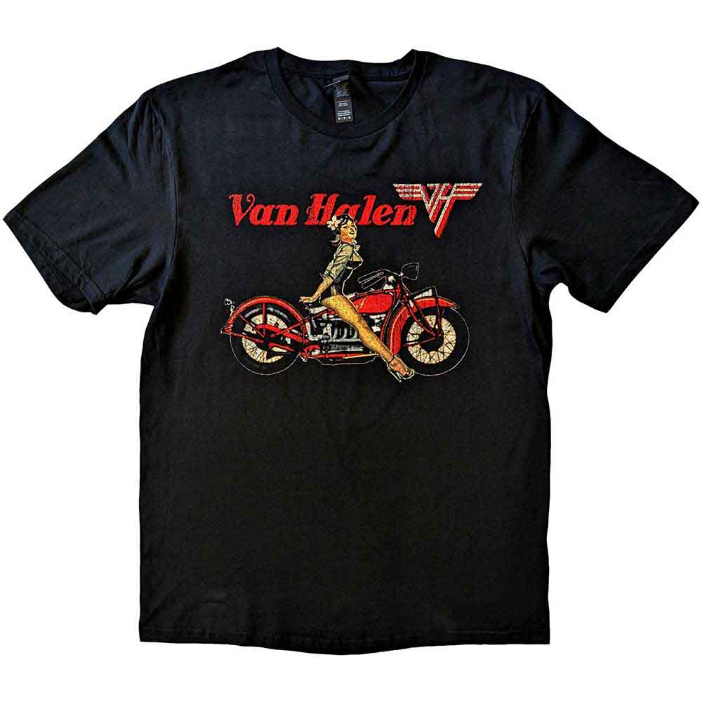 Van Halen - Pin-up Motorcycle Black