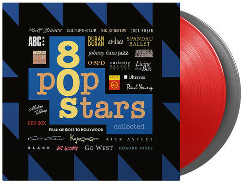 Order Various Artists - 80s Pop Stars Collected (2xLP Red + Silver Vinyl, Import)