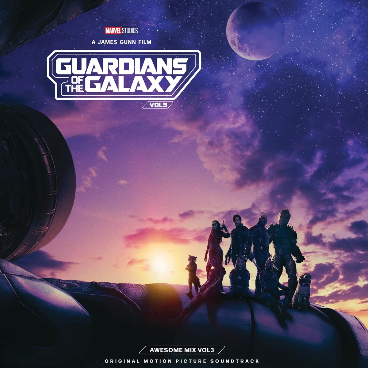 Various Artists - Guardians Of The Galaxy Vol. 3: Awesome Mix Vol. 3 (Limited Edition, Translucent Grape & Cobalt Blue Colored Vinyl, Bonus Poster) (2 Lp's)