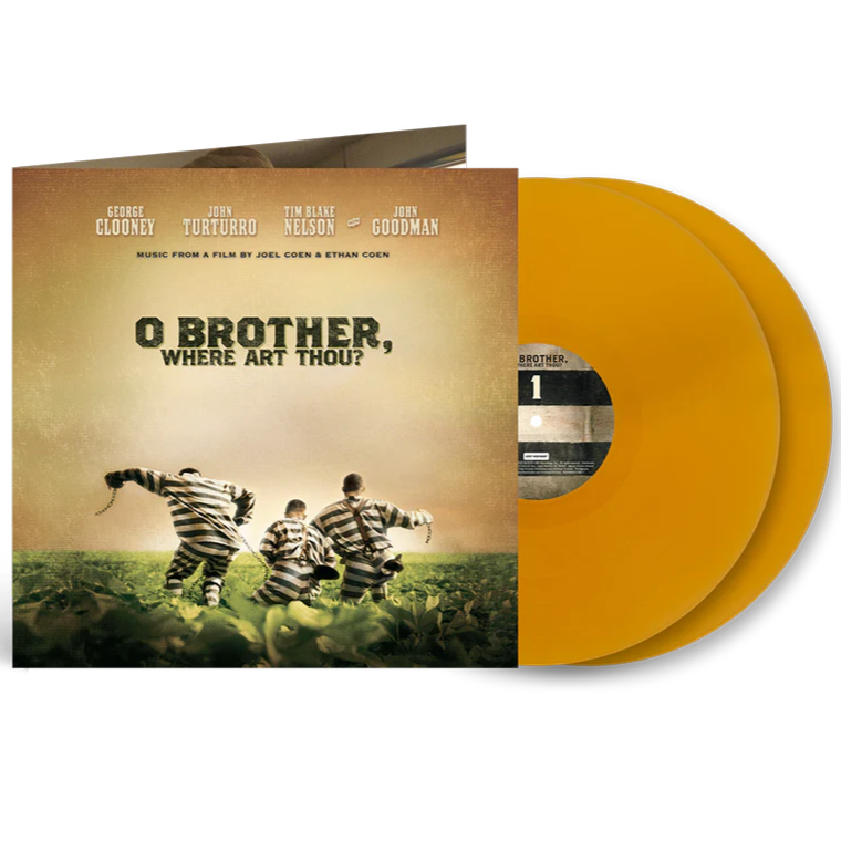 Various Artists - O Brother, Where Art Thou? (Original Motion Picture Soundtrack) (25 Year Anniversary Edition, Limited Edition, "You Are My Sunshine" Gold Colored Vinyl) (2 Lp's)