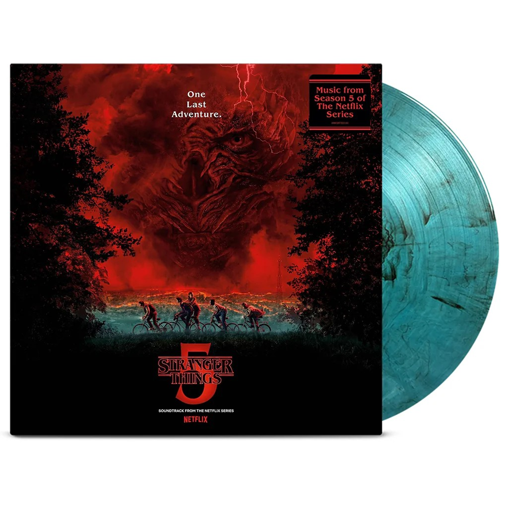 Various Artists - Stranger Things 5: (Soundtrack From The Netflix Series) (Limited Edition, Marble Sea Blue Colored Vinyl)