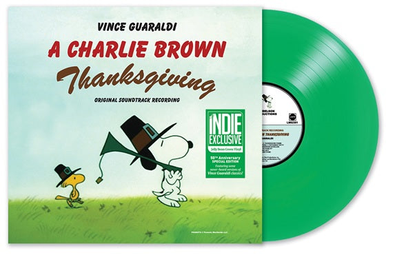 Vince Guaraldi - A Charlie Brown Thanksgiving (Indie Exclusive, Jelly Bean Green Colored Vinyl)