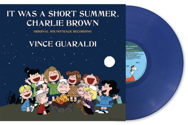 Vince Guaraldi - It Was A Short Summer, Charlie Brown (Blue Colored Vinyl)