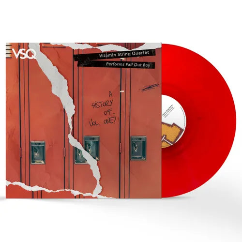 Order Vitamin String Quartet - VSQ Preforms Fall Out Boy (RSD Essential Translucent Ruby Vinyl)