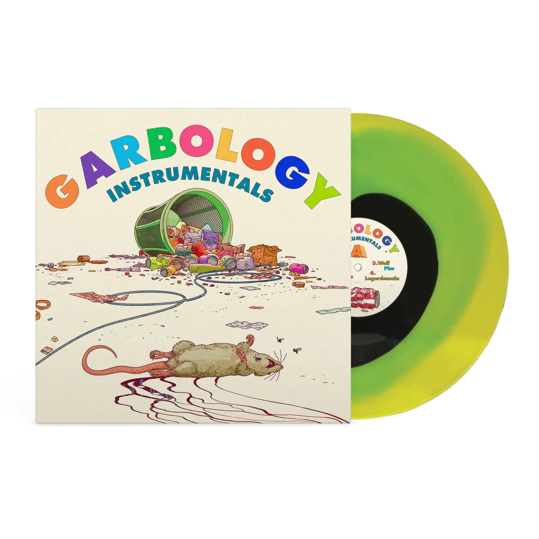 Order Aesop Rock x Blockhead - Garbology (Instrumental Version, Yellow, Green & Black 2xLP Vinyl)