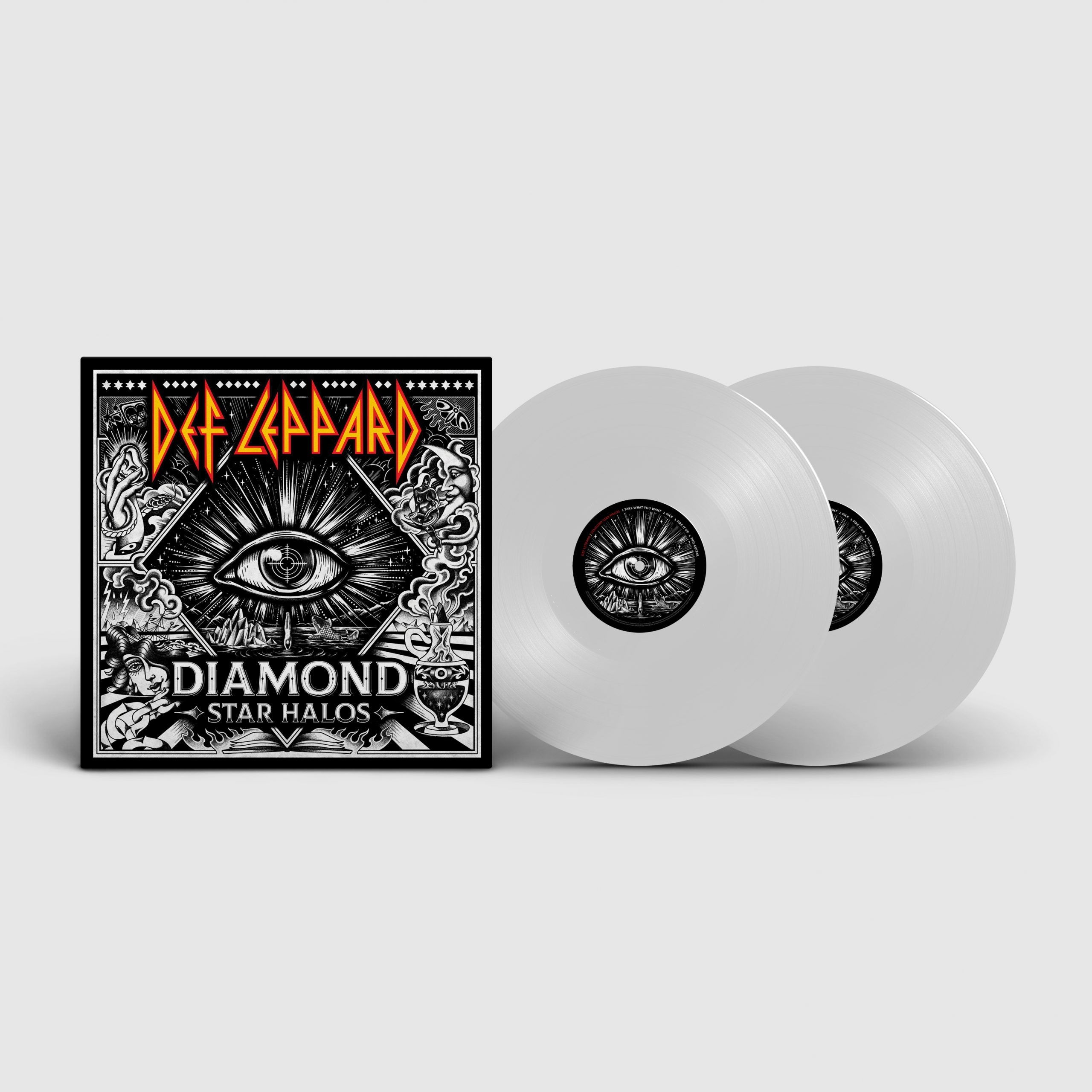 Buy Def Leppard - Diamond Star Halos (Indie Exclusive, 2xLP Clear Vinyl)