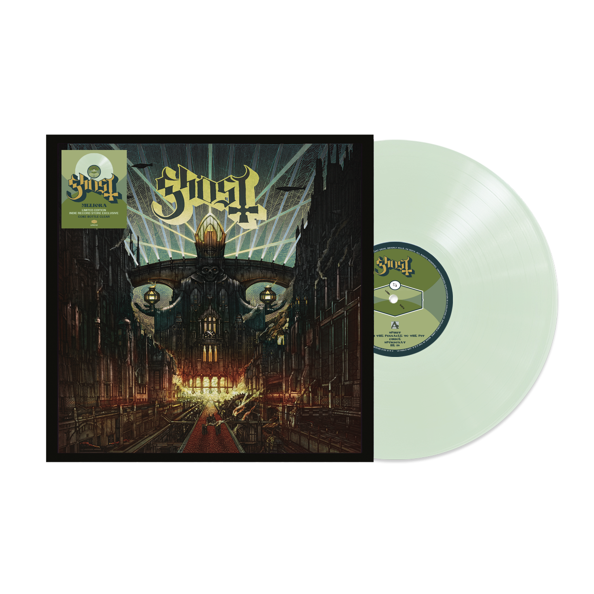 Buy Ghost - Meliora (Indie Exclusive, Coke Bottle Clear Vinyl)
