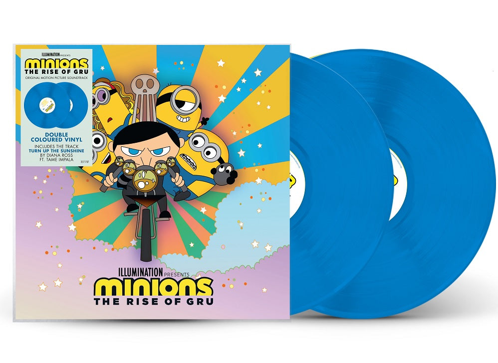 Buy Minions: The Rise Of Gru Soundtrack - (Blue Vinyl, Indie Exclusive)