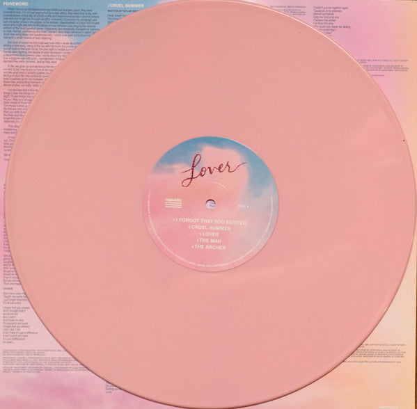 Taylor Swift - Lover (2xLP Pink & Blue Vinyl)