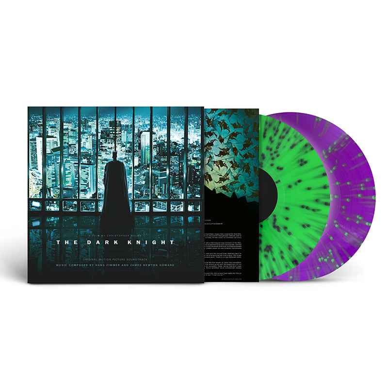 Buy The Dark Knight Original Soundtrack (Indie Exclusive, 2xLP Green & Violet Splatter Vinyl)