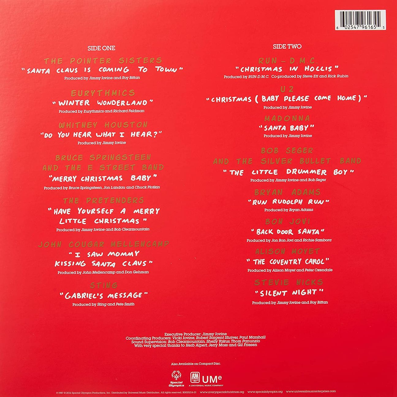 Buy Various Artists - A Very Special Christmas (Vinyl LP)