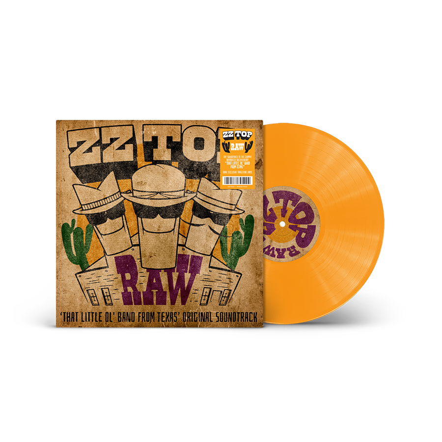 Buy ZZ Top - RAW (That Little Ol' Band From Texas) Original Soundtrack (Limited Edition Tangerine Vinyl, Indie Exclusive)
