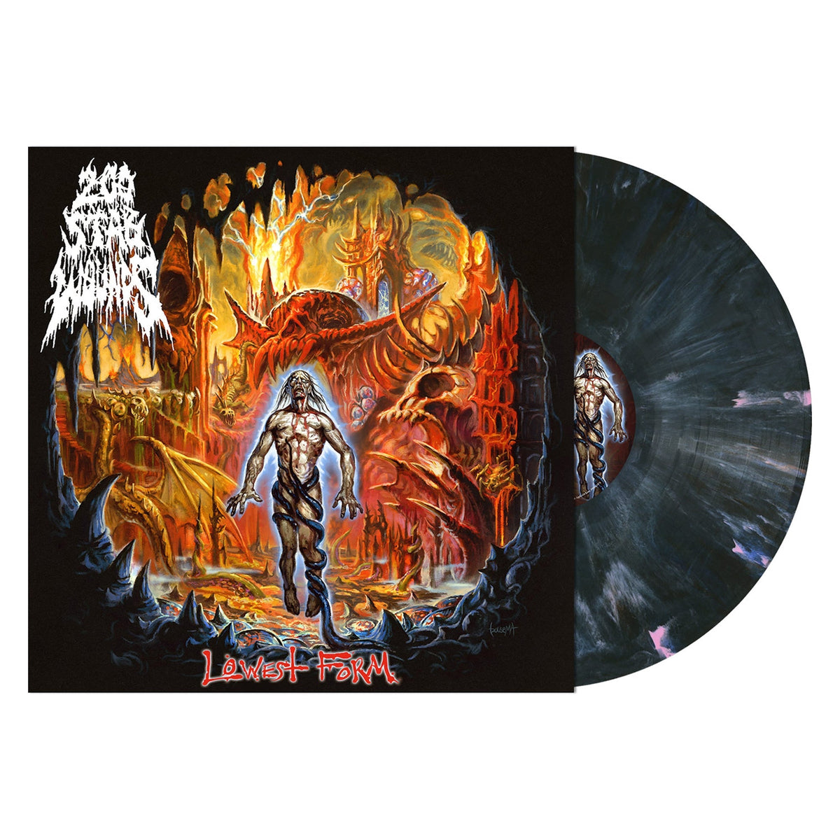 200 Stab Wounds - Lowest Form (Indie Exclusive) ["Pure Emptiness" Blue Black Marbled Vinyl]