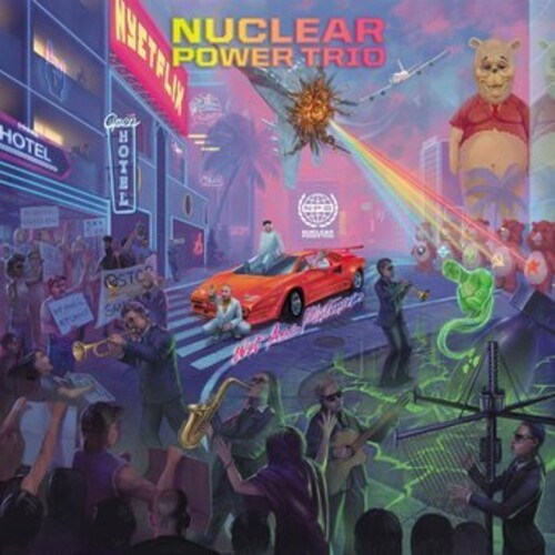 Nuclear Power Trio - Wet Ass Plutonium (Clear & Hot Pink Vinyl)