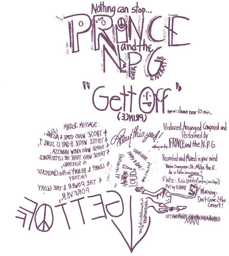 Prince & The New Power Generation -  Gett Off (RSD Black Friday, 12" Vinyl Single)