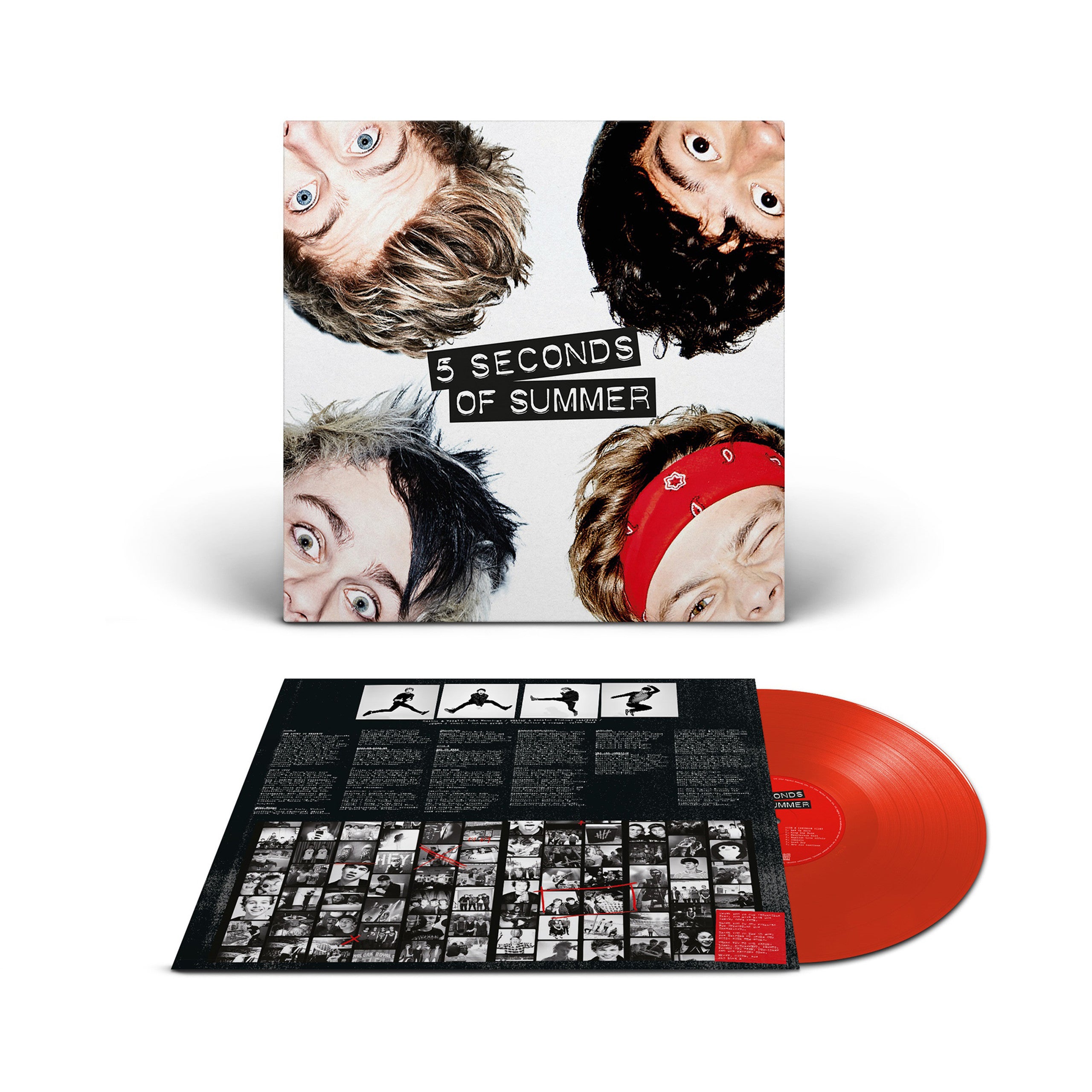 Order 5 Seconds of Summer - 5 Seconds of Summer (10th Anniversary Red Vinyl)