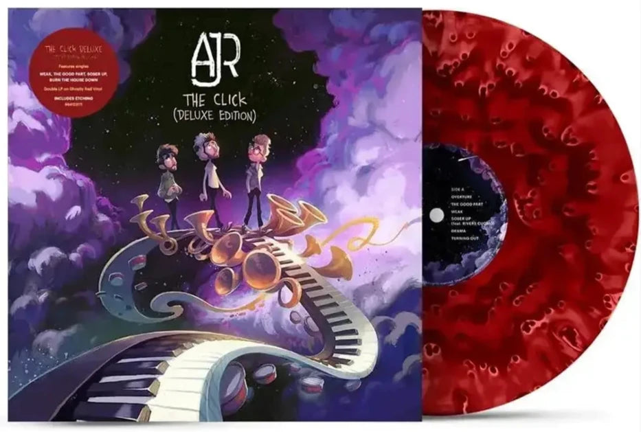 Order AJR - The Click (2xLP Ghostly Red Vinyl)