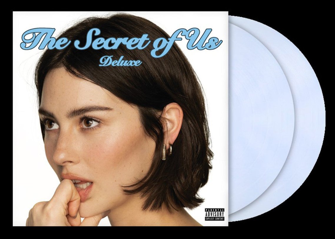 Order Gracie Abrams - The Secret of Us (Deluxe 2xLP Transparent Moonlight Vinyl)