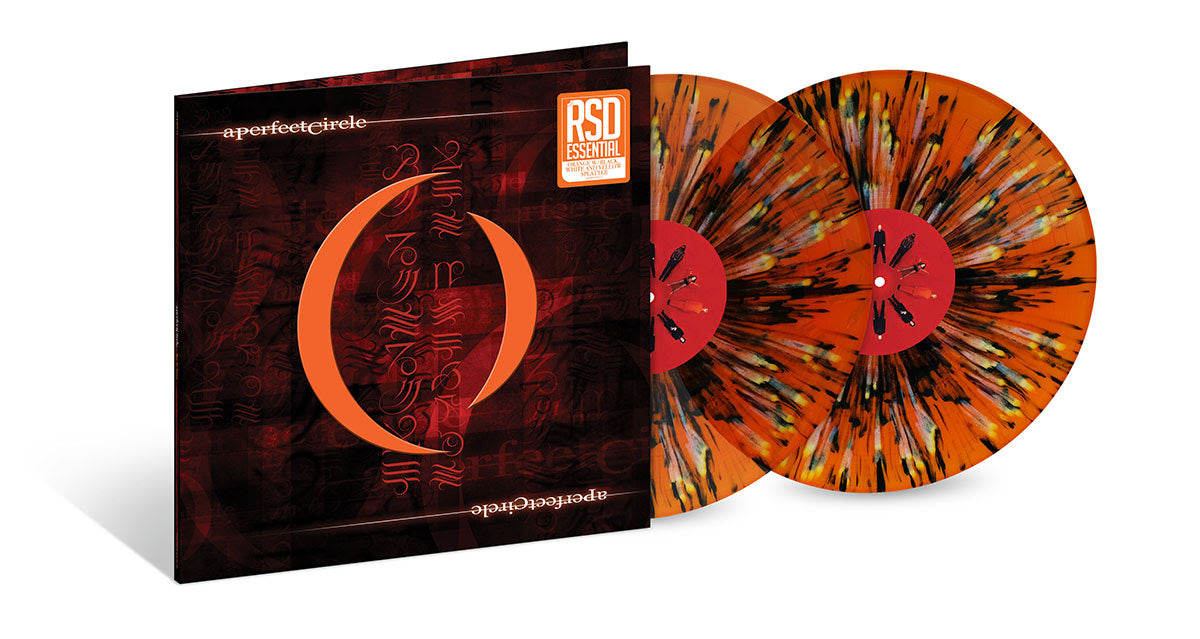 A Perfect Circle - Mer De Noms (Orange W/ Black White & Yellow Splatter Vinyl) [2LP]