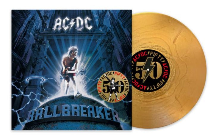 Order AC/DC - Ballbreaker (50th Anniversary Gold Vinyl)