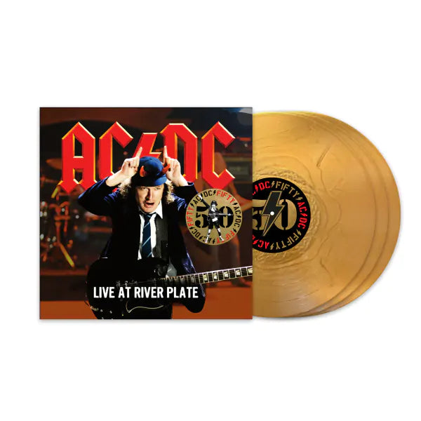 Order AC/DC - Live At River Plate (50th Anniversary 3xLP Gold Vinyl)